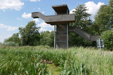 Aussichtsturm Postwiesen im Teufelsmoor bei Osterholz-Scharmbeck