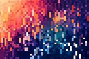 Modern Tech Encrypted Data Theme Background
