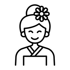 Geisha icon