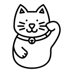 Maneki neko icon