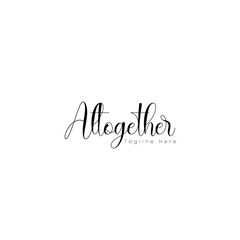 Altogether signature logo for your business