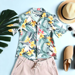 Summer clothing, casual clothing set for warm weather