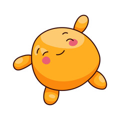 Cute Monster Ball Character Sticker