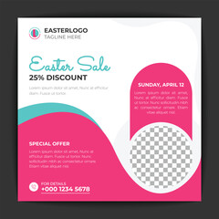 Easter Sale social media banner