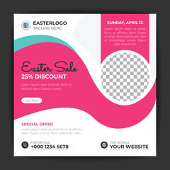 Easter Sale social media banner