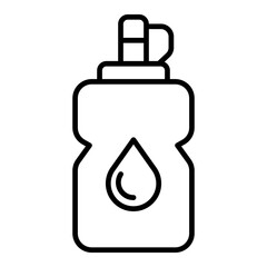Drink water icon