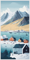 Svalbard poster design concept