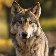 The wolf roams the wilderness with a mysterious allure. A symbol of loyalty, intelligence, and the wild spirit.with generative AI