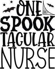 one spook tacular nurse