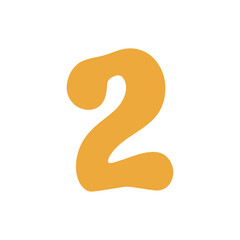 Bubble alphabet illustration