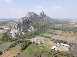 Obraz premium Mountain shoots Khao Kaeo. Nakhon Sawan Province, Thailand