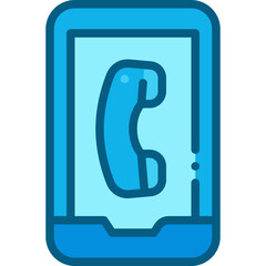 smartphone two tone icon