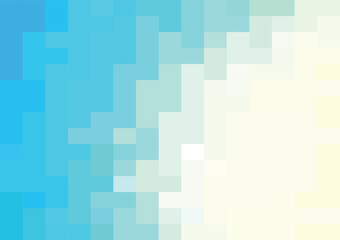 Abstract pixels pattern. geometric mosaic background, teal color gradient. vector illustration template for wallpaper, wrapping paper, web banner, website, poster.