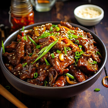 Chinese mongolian beef 