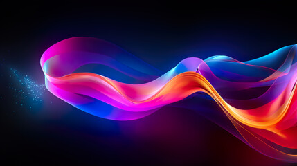 Colourful abstract neon backgrounds