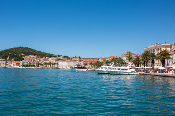 Fototapeta na wymiar Split harbor in the state of Split-Dalmatien Croatia