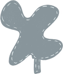 Hand drawn Abstract Plant Illustration