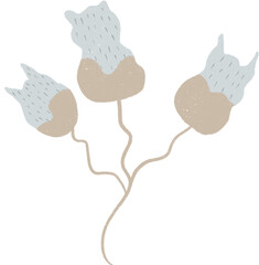 Hand drawn Abstract Plant Illustration