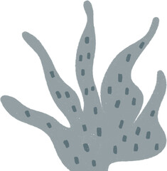 Hand drawn Abstract Plant Illustration