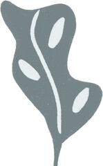 Hand drawn Abstract Plant Illustration