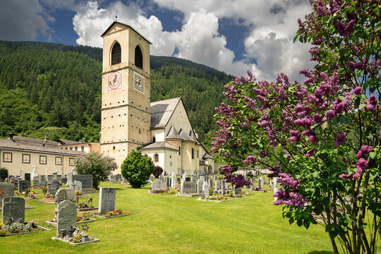 Friedhof am Kloster St. Johann in Müstair