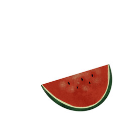 slice of watermelon