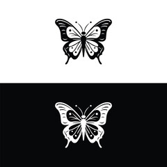 Big butterfly icon,Butterfly silhouette icons set, Vector Illustrations,white background,vector outline icons,Butterfly logo,Vector butterfly abstract logo