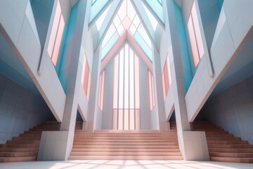 Obraz premium Unique Otherworldly Architecture Design Photo