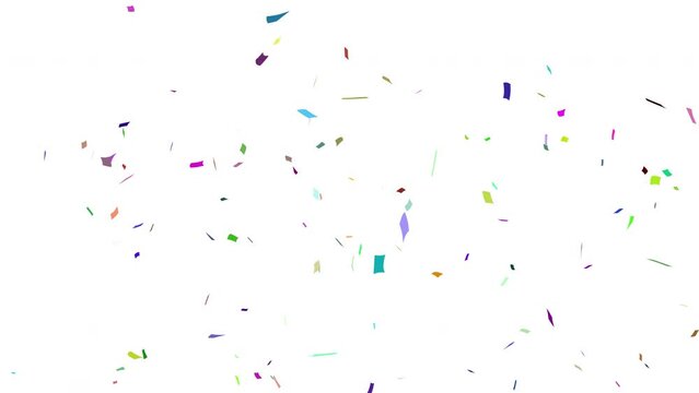  Multicolor Confetti Explosion