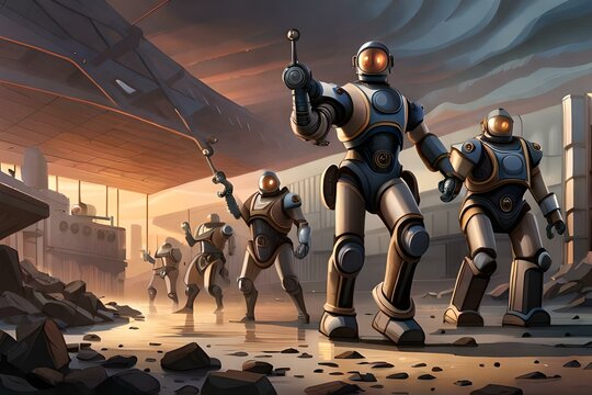robots Generated AI