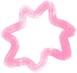 Fototapeta premium Pink Abstract Brushstroke Watercolor Illustration