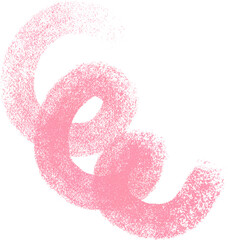 Pink Abstract Brushstroke Watercolor Illustration