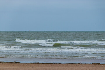 die nordsee bei dünkirchen frankreich