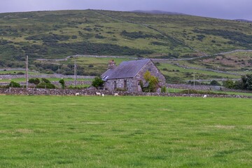 old house in the mountains