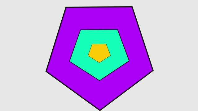 abstract shape design animation