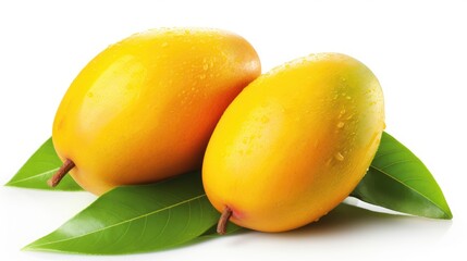 mango isolated white background