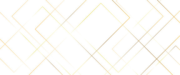 White and gold background set with abstract gold lines decoration, vector illustration of geometric background for presentation design with realistic line wave geometric shape background.