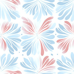 Fototapeta na wymiar seamless floral background, pattern