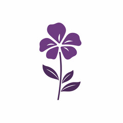 すみれの花　AI