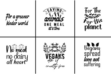 World Vegan day. Vegan day T-shirt design bundle, calligraphy for posters, web sites, cards, t shirts, party décor, International november holiday, T-shirt design idea.