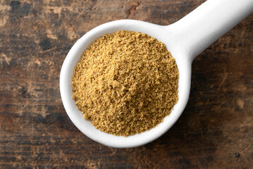 Ground Cumin on a Spoon