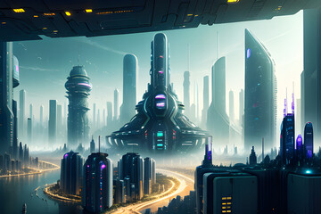 panorama of the city
Generative AI