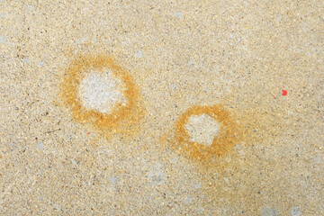 inscription on the sand