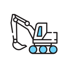 ショベルカー　アイコン