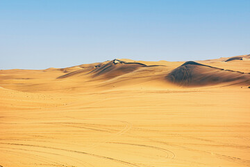 Fototapeta na wymiar The Great Sand sea, Siwa Oasis, Egypt