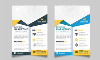 Business Flyer Design Template, A4 Flyer ,Brochure Cover, Creative Flyer , Layout ,A4 Poster, Template, Vector Business Flyer Layout, Corporate Flyer,