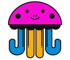 funny cartoon monster