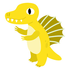 Dinosaur cartoon Clipart, dino cute