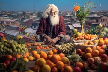 The Wise Old Man and the Fruitful Harvest
