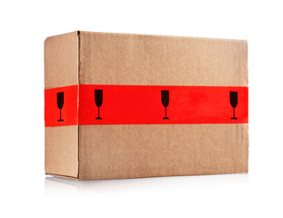 fragile post package sending